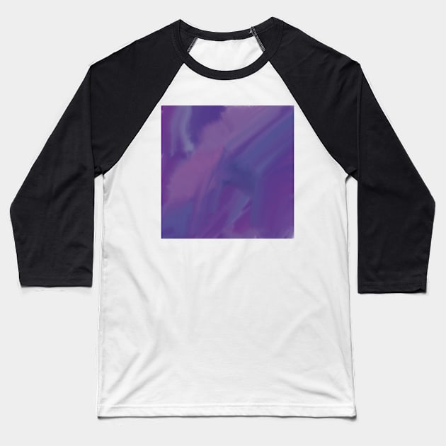 amethyst inspired abstract design Baseball T-Shirt by lilydlin